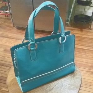 Tommy Hilfiger handbag Aqua exc cond